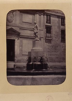 Archivo:Alfonso Begué-Fuente plaz Descalzas-1864