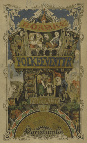 Archivo:Asbjornsen and Moe's Norske folkeeventyr 1874 book cover