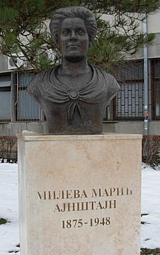 Archivo:Bista Mileve Marić-Ajnštajn, Studentski grad