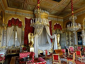 Dormitorio de la Emperatriz en La Compiègne, de François-Honoré-Georges Jacob-Desmalter.