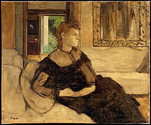 Archivo:Edgar Degas - Madame Théodore Gobillard, née Yves Morisot