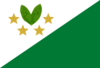 Flag of Cajuata, Bolivia.svg