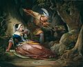 Franz Geyling Der tapfere Retter 1856