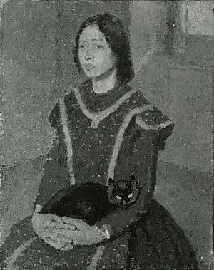 Archivo:Girl with a Cat MET 1976.201.25
