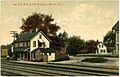 Greene station 1908 postcard
