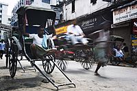 Archivo:India - Kolkata Rickshaw - 3545