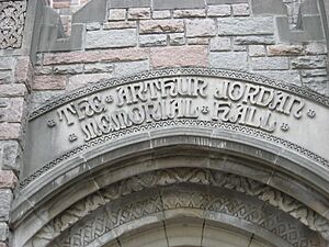 Archivo:Jordan Hall Script