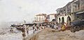 Juan Martínez Abades Gathering Seaweed on the Banks of the Berbés 1892