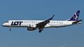 LOT - Polish Airlines Embraer ERJ-195LR (SP-LNF) at Frankfurt Airport
