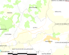 Map commune FR insee code 33345.png