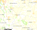 Map commune FR insee code 53175