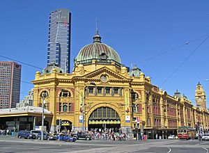Archivo:Melbourne Flinders St. Station