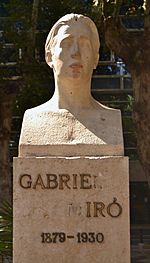 Archivo:Monument a Gabriel Miró, Alacant