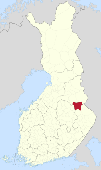 Nurmes sijainti Suomi