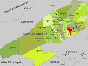 Archivo:Ráfol de Salem-Mapa del Valle de Albaida