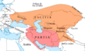Scythia-Parthia 100 BC-es
