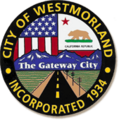Seal of Westmorland, California