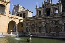 Sevilla-Reales Alcazares-Estanque de Mercurio-20110915