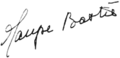 Signature de Maryse Bastié
