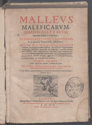 Archivo:Sprenger - Malleus maleficarum, 1669 - BEIC 9477645f
