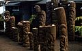 Tiki statue shop 2, Hawaii, 1959