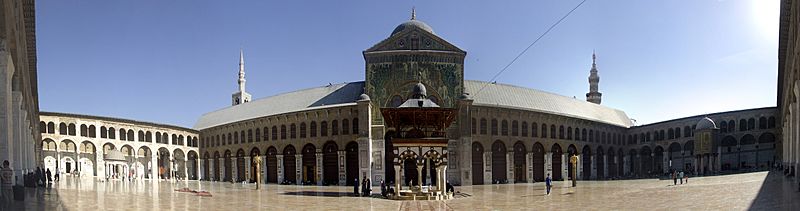 Archivo:Umayyad Mosquee panoramic
