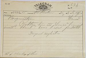 Archivo:Umeå stadsarkiv-DN-telegram-1888