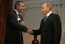 Archivo:Vladimir Putin with Matt Lauder