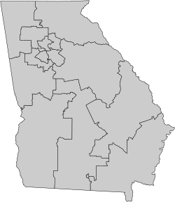 3.º distrito ubicada en Georgia (Estados Unidos)
