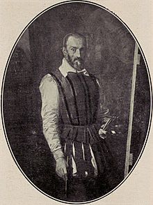 1910, Exposició de retrats, vol. III, Lo pintor valencià Juan de Juanes, per Bernat Ferràndiz (cropped).jpg