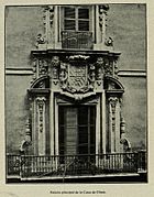 Archivo:1912-08, Arte Español, Balcón principal de la Casa de Oñate