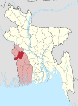 BD Jhenaidah District locator map.svg