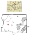 Boulder County Colorado Incorporated and Unincorporated areas Ward Highlighted