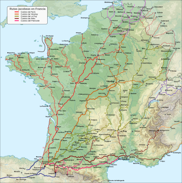 Caminos de Santiago Francia (por grupos)