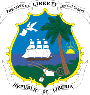 Archivo:Coat of arms of Liberia