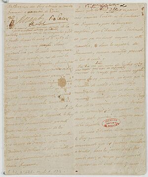 Archivo:Déclaration autographe de Louis XVI adressée aux Français à sa sortie de Paris le 20 juin 1791. 1 sur 27 - Archives Nationales - AE-II-1218