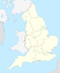 Wolverhampton ubicada en Inglaterra