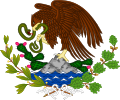 Escudo de la Tercera República Federal de los Estados Unidos Mexicanos