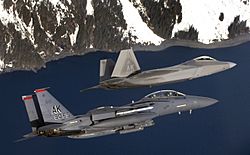 Archivo:F-15 and F-22 - 070420-F-7169B-959