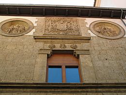 Fachada del Palacio del licenciado Butrón