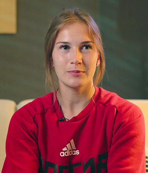 Footballer Nadezhda Smirnova, July 2021