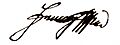 Francis II signature