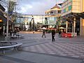 Hornsby mall with fountain