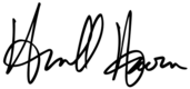 Huell Howser signature.svg