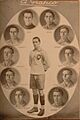 Julio Kunz, Paulo Barata, Dino Galvao Bueno, Alfredo Silva, Orlando Torres, Ernesto Machado, Almeida Netto, José Bermúdez, Aníbal Médici Candiota, José Carlos Guimaraes y Arturo Moraes Castro. - El Gráfico 120