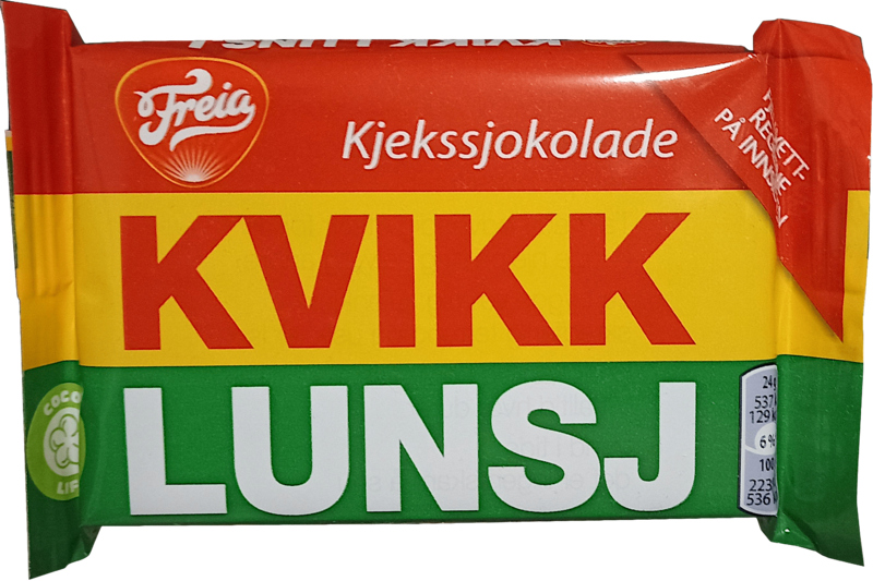 Kvikk Lunsj front