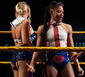 Archivo:Lacey Evans and Bianca Belair (cropped)