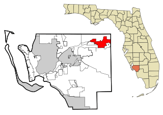 Lee County Florida Incorporated and Unincorporated areas Alva Highlighted.svg