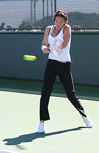 Lindsay Davenport en el Indian Wells 2006.
