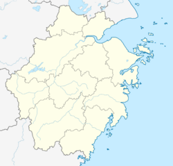 Wenzhou ubicada en Zhejiang